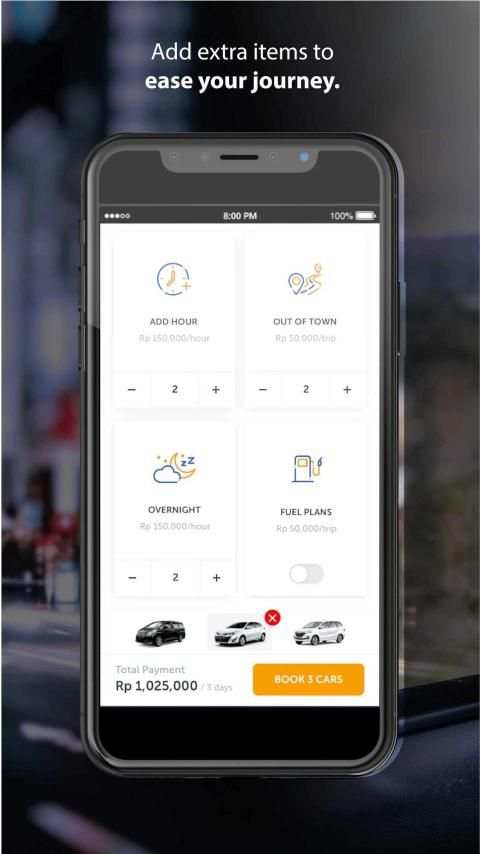 TRAC To Go – Rental Mobil & Bus screenshot 2