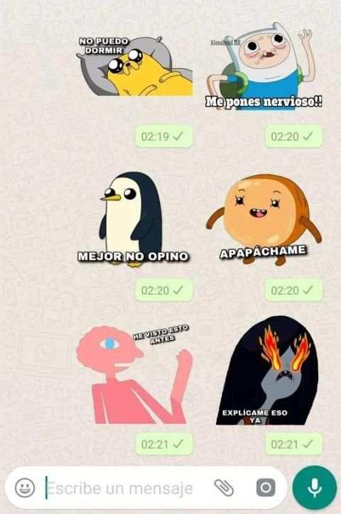 Stickers Hora de Aventura para WhatsApp (español) screenshot 3