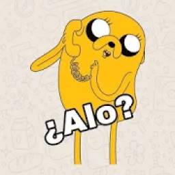 Adventure Time Stickers (in Spanish) 1.1