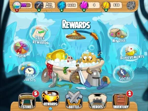Champions and Challengers - Adventure Time स्क्रीनशॉट 1