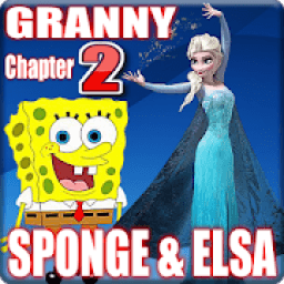 Horror Granny ELSA &amp; SPONGE: Chaps Two Scary Game icon