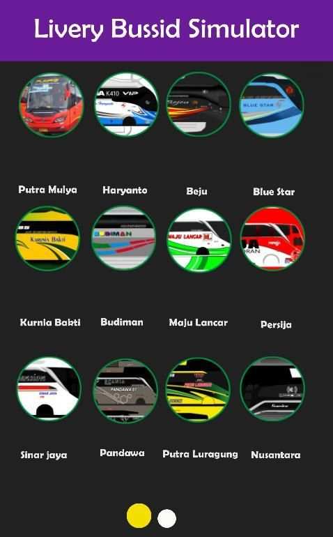 Livery bussid Indonesia Terupdate screenshot 3