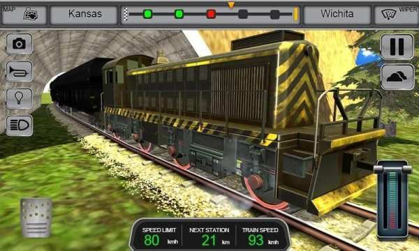 Euro Train Driver Sim 3D - free train driving game स्क्रीनशॉट 3