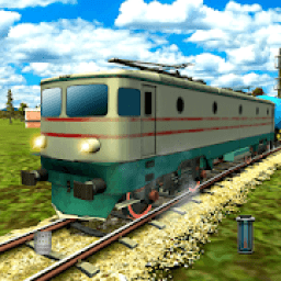 Euro Train Driver Sim 3D - free train driving game आइकन