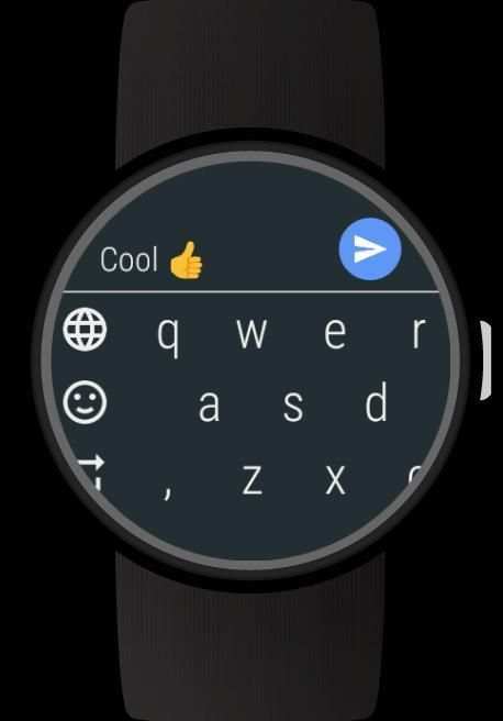 Keyboard for Wear OS (Android Wear) screenshot 6