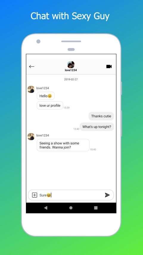 vichat - gay video chat app स्क्रीनशॉट 3