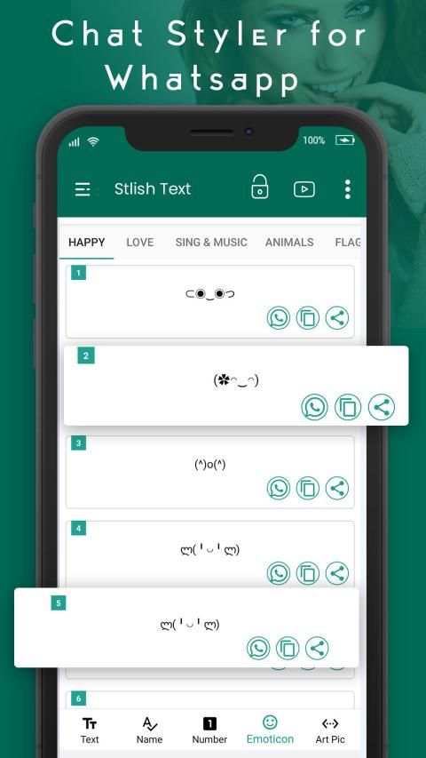 Chat Styles for WhatsApp : Stylish Text Message screenshot 2