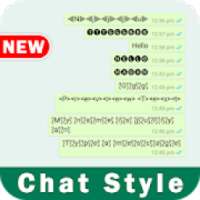 Chat Styles for WhatsApp : Stylish Text Message