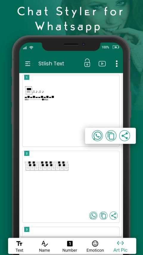 Chat Styles for WhatsApp : Stylish Text Message screenshot 1