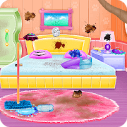 ikon Kitty Kate Cleaning the House Tree