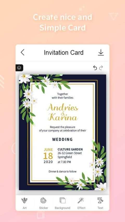 Invitation Maker : Invitation Card Maker screenshot 3