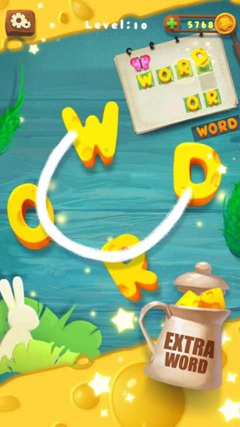 Word Cross - Word Cheese screenshot 8