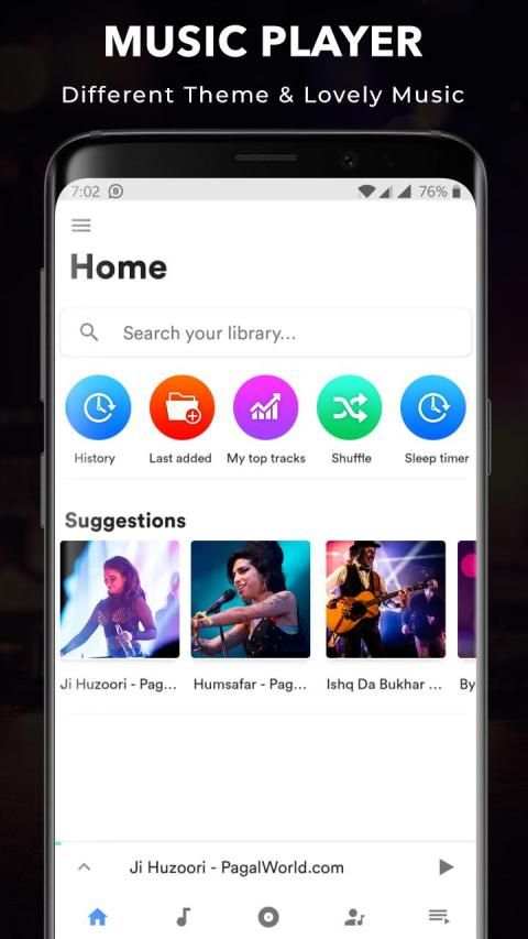 Musically: Music Player स्क्रीनशॉट 5