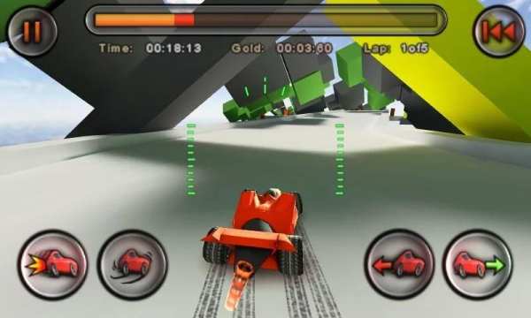 Jet Car Stunts Lite screenshot 1