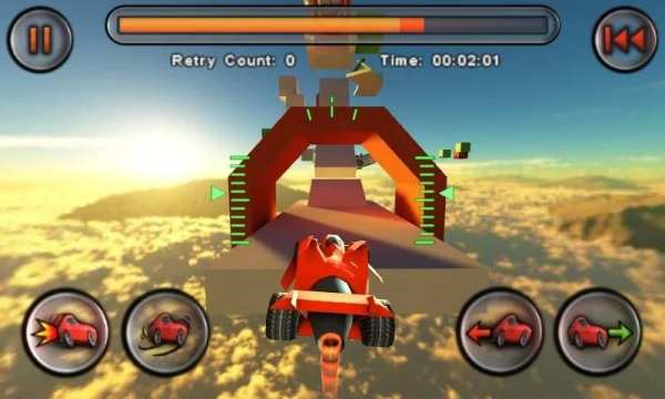 Jet Car Stunts Lite screenshot 2