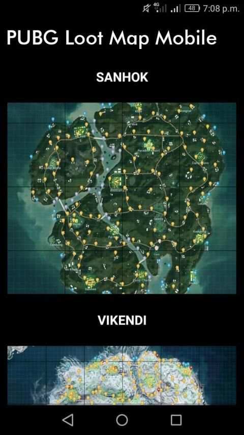 PUBG Loot Map - Mobile screenshot 4