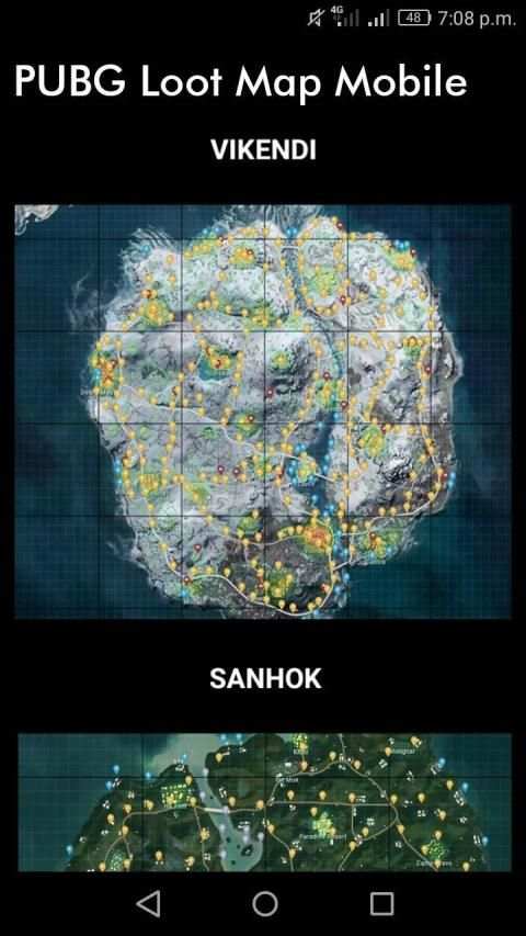 PUBG Loot Map - Mobile screenshot 3