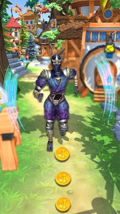 Endless Temple Ninja Oz Run स्क्रीनशॉट 4