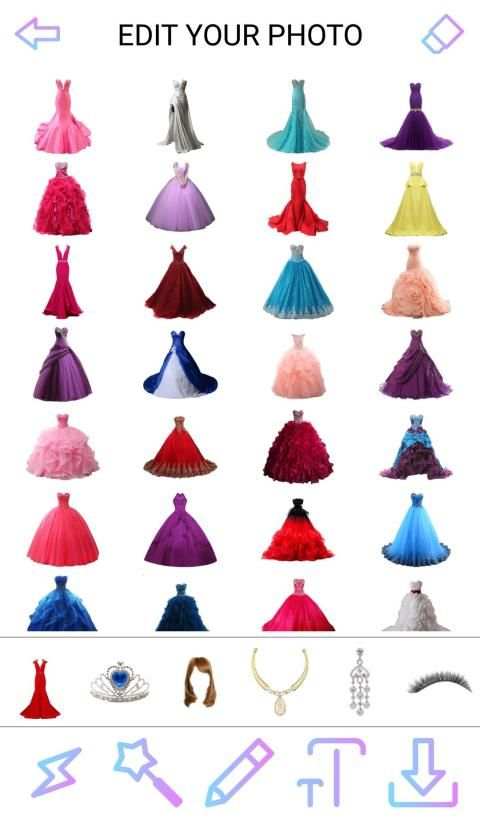Princess Dress Photo Maker 2019 screenshot 5
