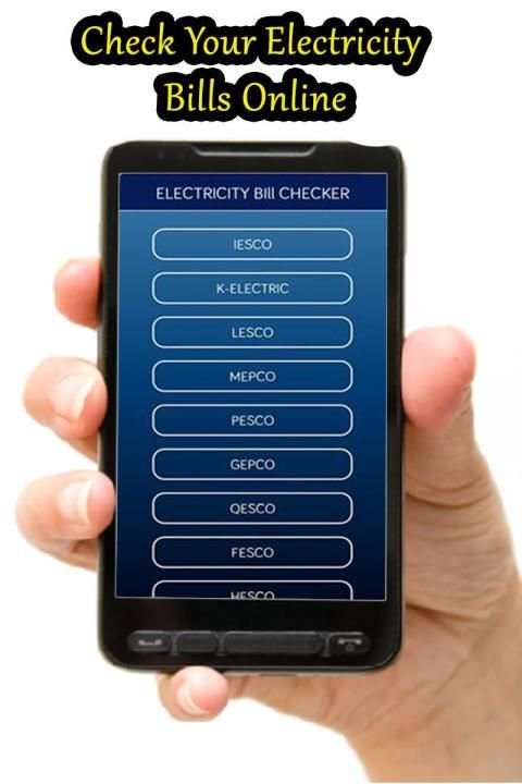 Wapda Bill Checker Pakistan स्क्रीनशॉट 1