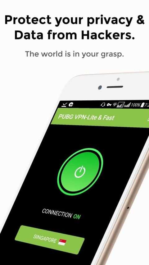 VPN For PUBG Mobile-Free Unlimited VPN & IP Change screenshot 2