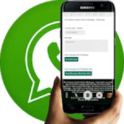 Instant Chat for Whatsapp No Contacts
