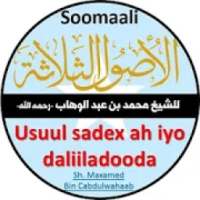 ikon Usuul sadex ah iyo daliiladooda الأصول الثلاثة
‎