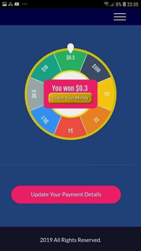 Spin To Earn - Online Money Making App स्क्रीनशॉट 7