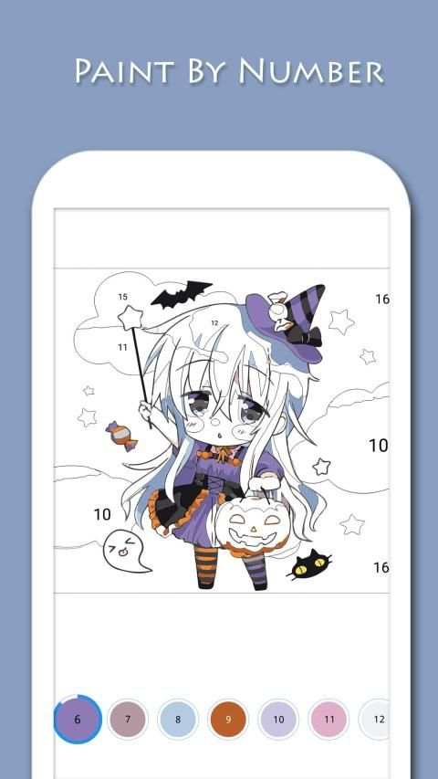 Anime - Paint by Numbers screenshot 8