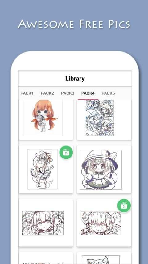Anime - Paint by Numbers screenshot 5