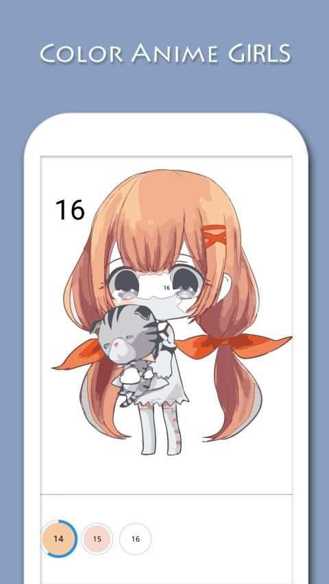 Anime - Paint by Numbers screenshot 7