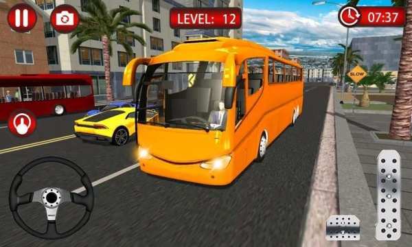 Clutch Driving - Bus Simulator 3D screenshot 1