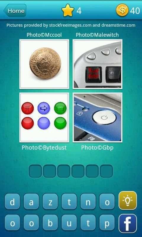 4 Pics 1 Word: What's The Word screenshot 5