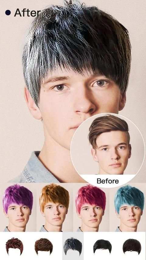 Hair Style Salon&Color Changer स्क्रीनशॉट 2