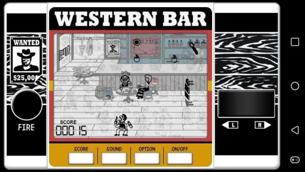 웨스턴 바(80년대 액정게임기, CG-300) screenshot 14