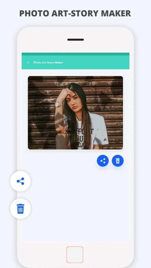 Photo Art Story Maker स्क्रीनशॉट 5