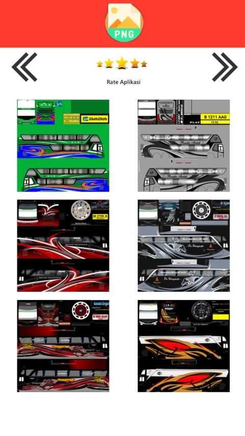 Livery Bussid TNI screenshot 5