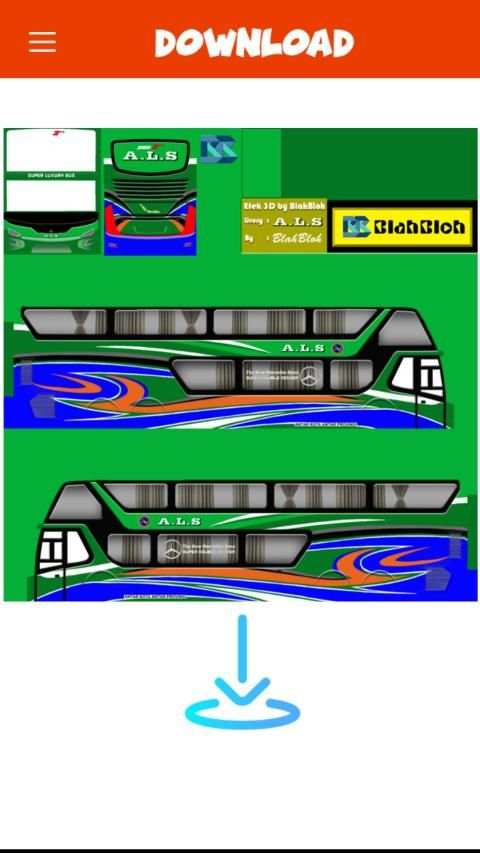 Livery Bussid TNI screenshot 2