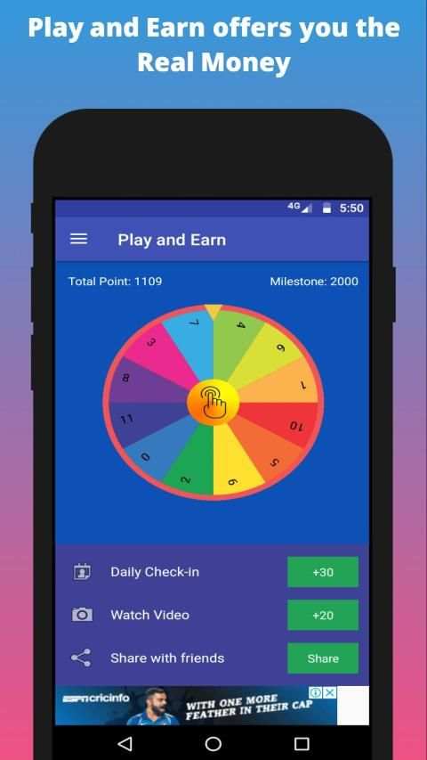 Play and Earn - Free Paytm Cash App स्क्रीनशॉट 6
