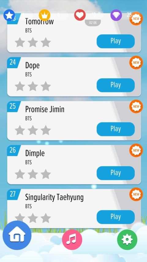 BTS Piano Tiles KPOP screenshot 6