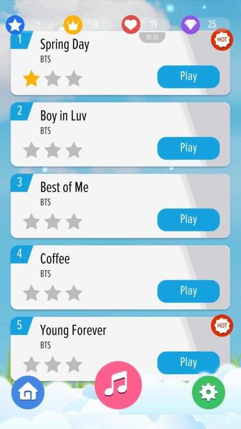 BTS Piano Tiles KPOP screenshot 7