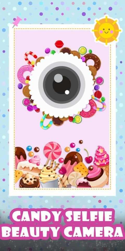 Candy Camera Selfie स्क्रीनशॉट 8
