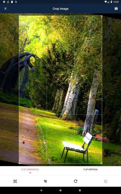 Crop Image - Rotate image and Flip image screenshot 3