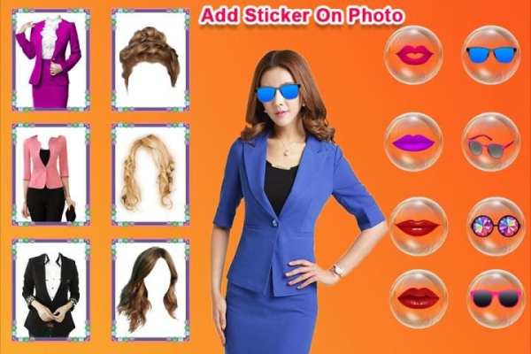 Girl Suit Photo Editor screenshot 4
