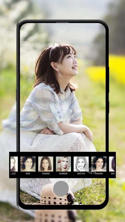 Selfie Filter - Camera screenshot 1