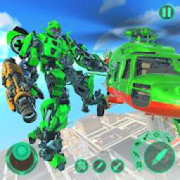 Helicopter Transform Robot Games – Air Robot War