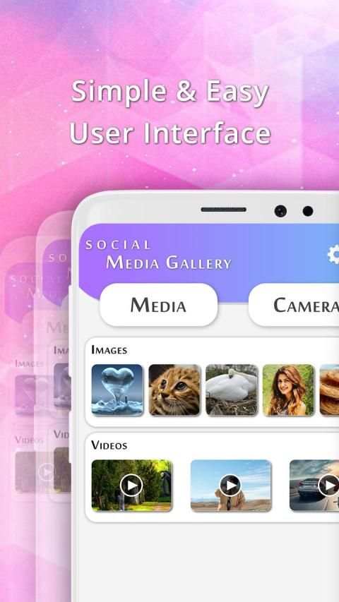 Mobile Phone Gallery for Videos, images & Data screenshot 3