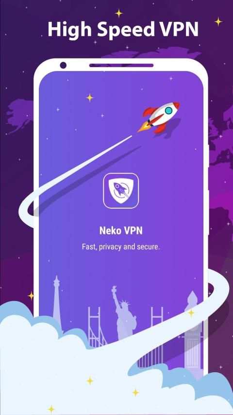 Neko VPN - Fast, Unlimited, Free VPN Proxy Secure screenshot 4