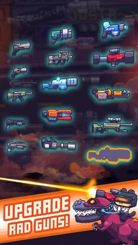 Cat Gunner: Super Force (Pixel Zombie Shooter) screenshot 5