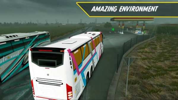 Airport Bus Racing 2019:City Bus Simulator Game 3D स्क्रीनशॉट 7
